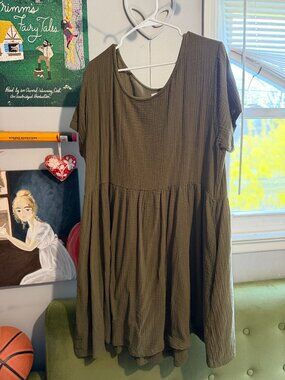 Tuesday of California Muffy Dress in Dried Oregano XL